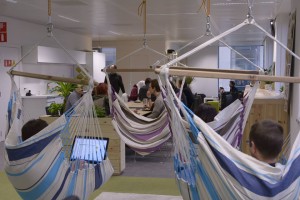 Un espace de travail convivial et original.